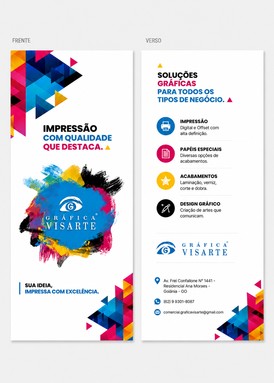 Flyer e Panfleto Personalizado